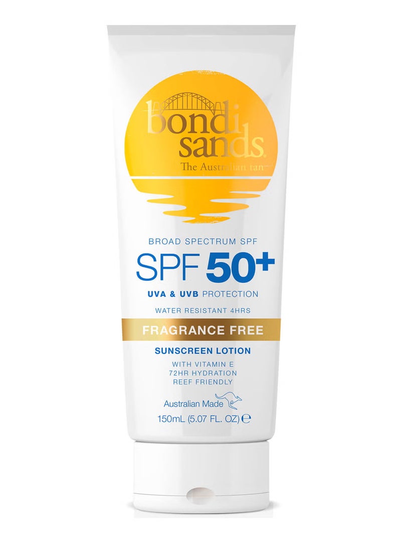 Sunscreen Lotion SPF50 Fragrance Free 150 ml