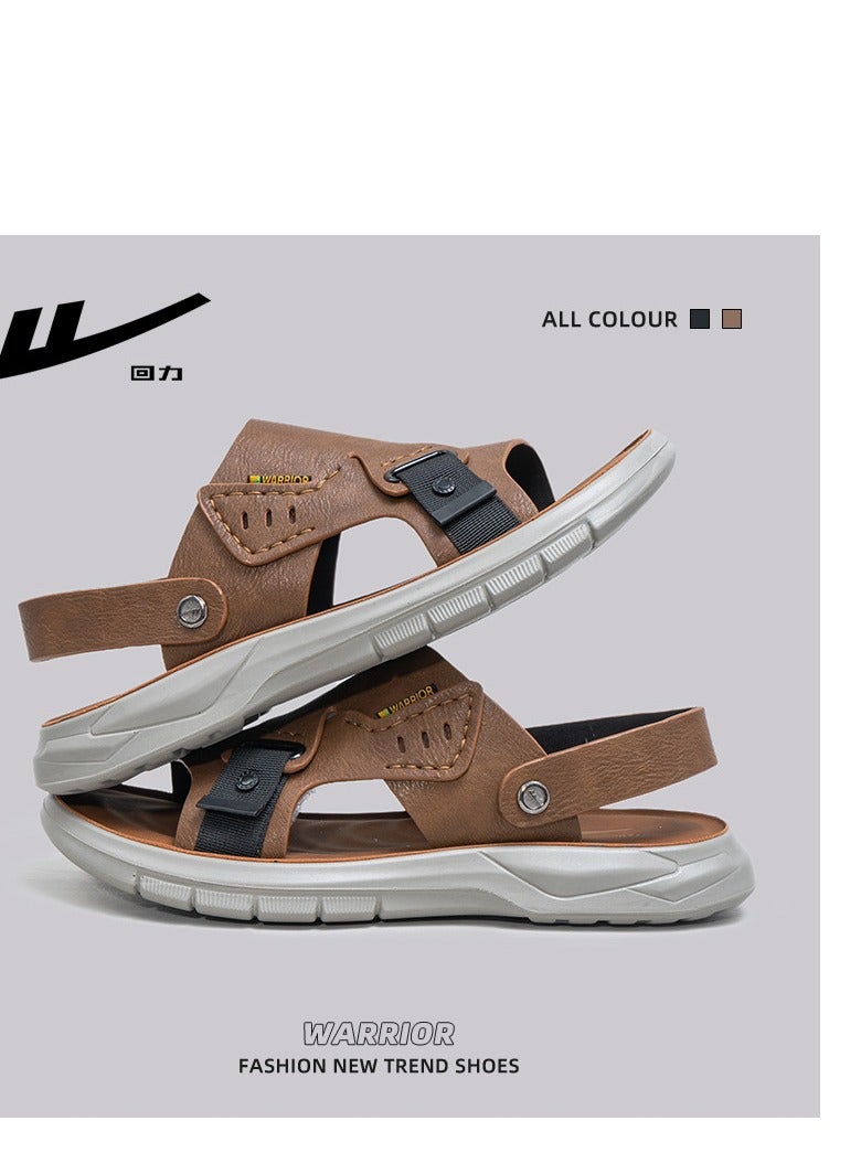 New Casual And Fashionable Style, Two Pairs Of Sandals And One Foot Of Beach Shoes