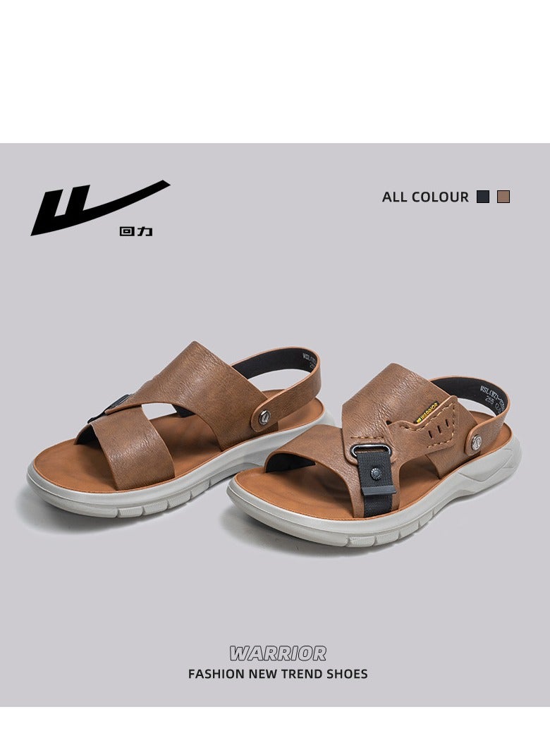 New Casual And Fashionable Style, Two Pairs Of Sandals And One Foot Of Beach Shoes