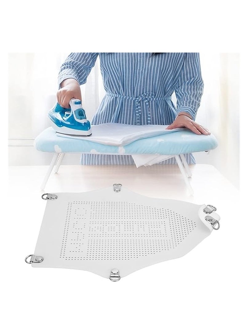 Iron Shoe Cover, Iron Cover, Electric Iron Plate Cover Iron Heat Protector Iron Sole Shield, Non-Stick Aluminum Iron Assistant Tool, Ironing Aid Board Protect Ironing Shoe Cover, 1 Pcs