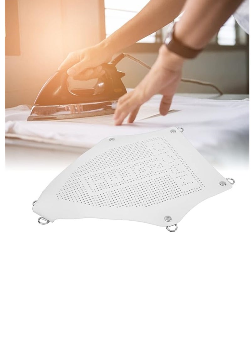 Iron Shoe Cover, Iron Cover, Electric Iron Plate Cover Iron Heat Protector Iron Sole Shield, Non-Stick Aluminum Iron Assistant Tool, Ironing Aid Board Protect Ironing Shoe Cover, 1 Pcs