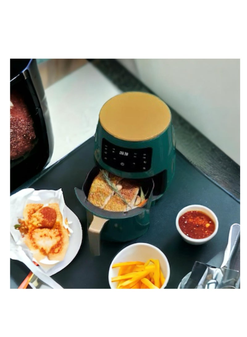 Silvercrest Multi-Function Touch Digital Air Fryer, 6 Liter Capacity, 2400 Watt Power, Red Color