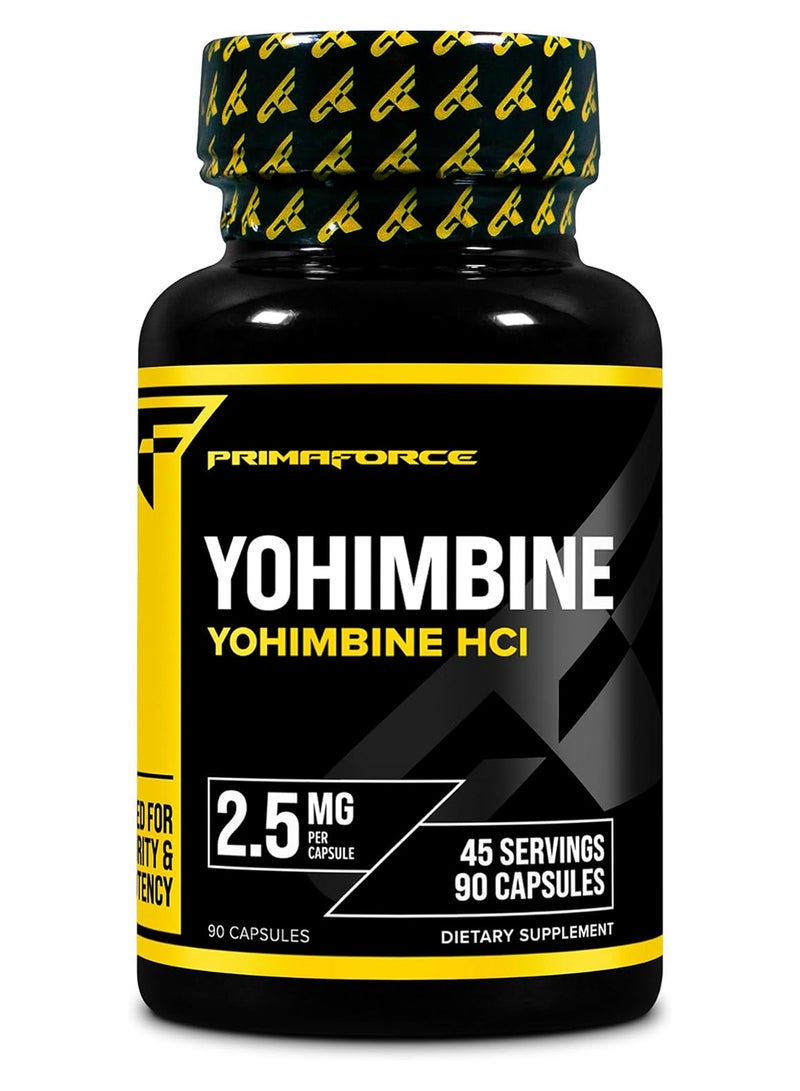 Yohimbine HCl - 90 Capsules
