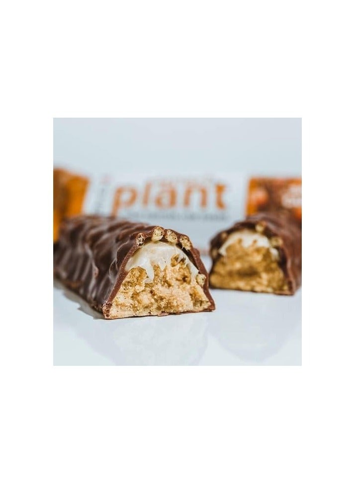 Smart Bar Plant High Protein Low Sugar,- 21g protein, 0.6g sugar and Vegan Approved - Salted Caramel