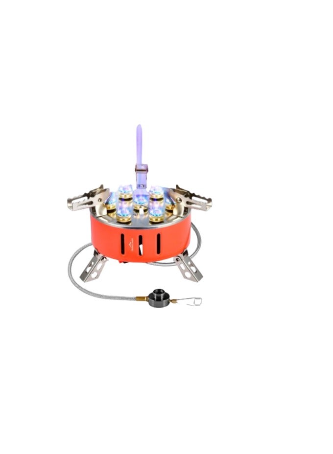 Comping Stove with 7 Burners