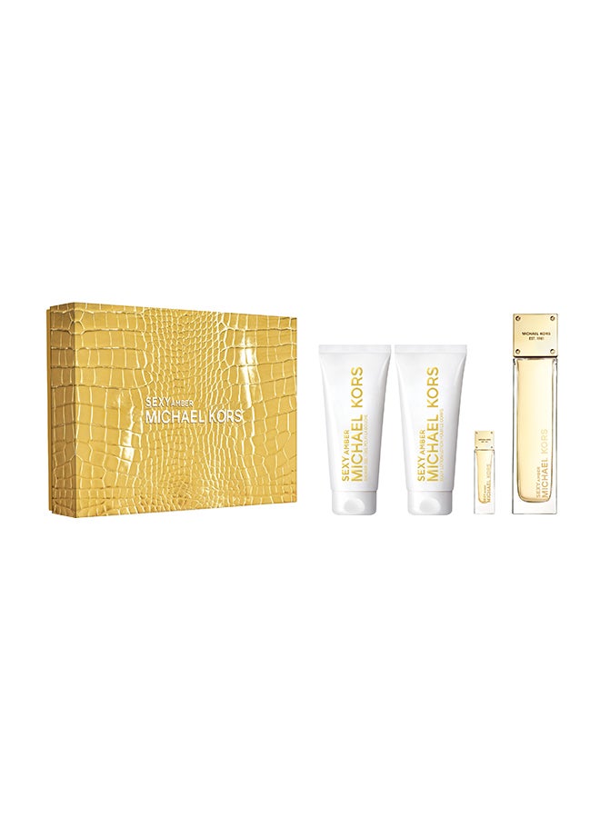 Amber Edp Natural Spray 100 Ml Gift Set