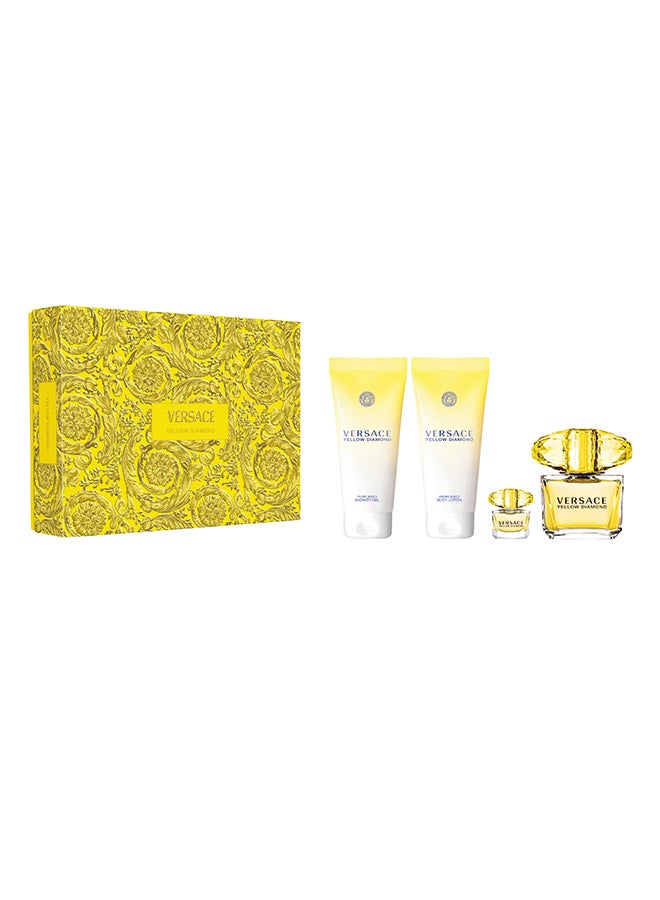 Yellow Diamond Edt Natural Spray Gift Set 90ml