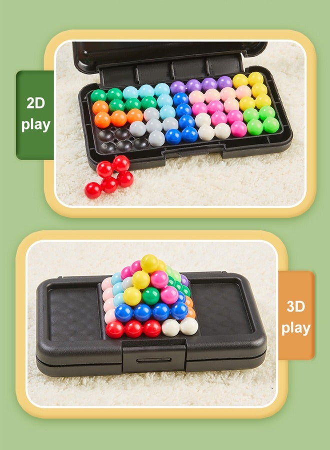 Educational Insights 2D & 3D Brain Teaser Puzzle Game, Featuring 200 Challenges, Gift for Ages 7+