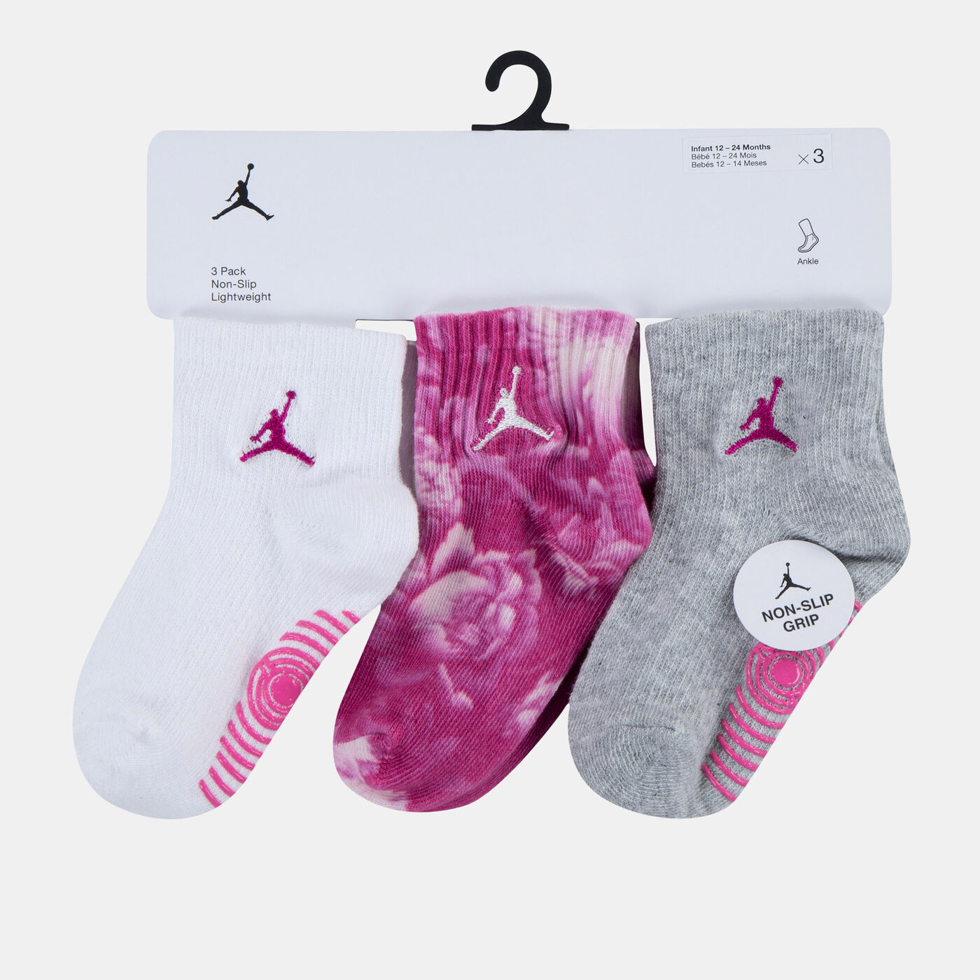 Kids' Ankle Socks (3 Pairs)