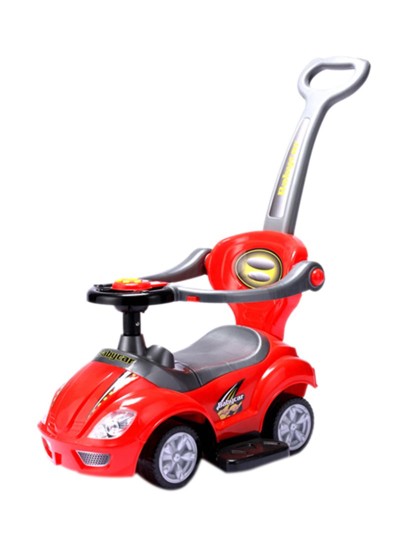 4-Wheels Push Walker Ride-On Car 84.7 x 58.4cm