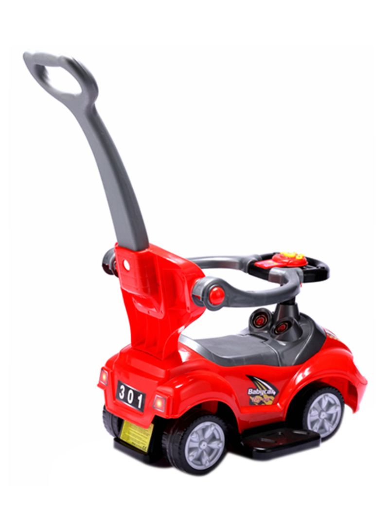 4-Wheels Push Walker Ride-On Car 84.7 x 58.4cm