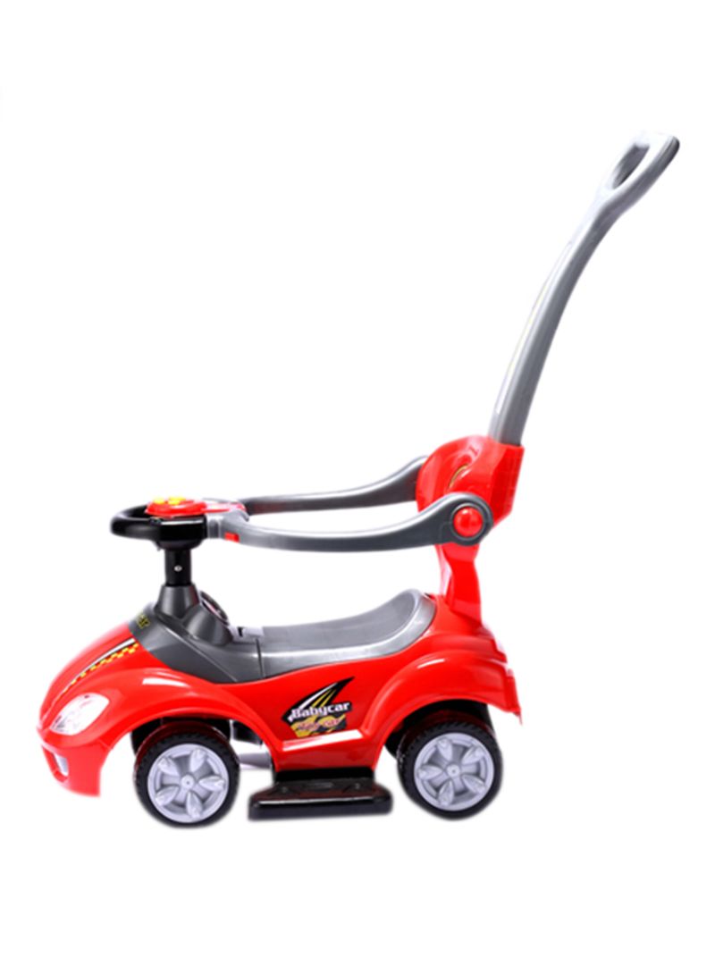 4-Wheels Push Walker Ride-On Car 84.7 x 58.4cm