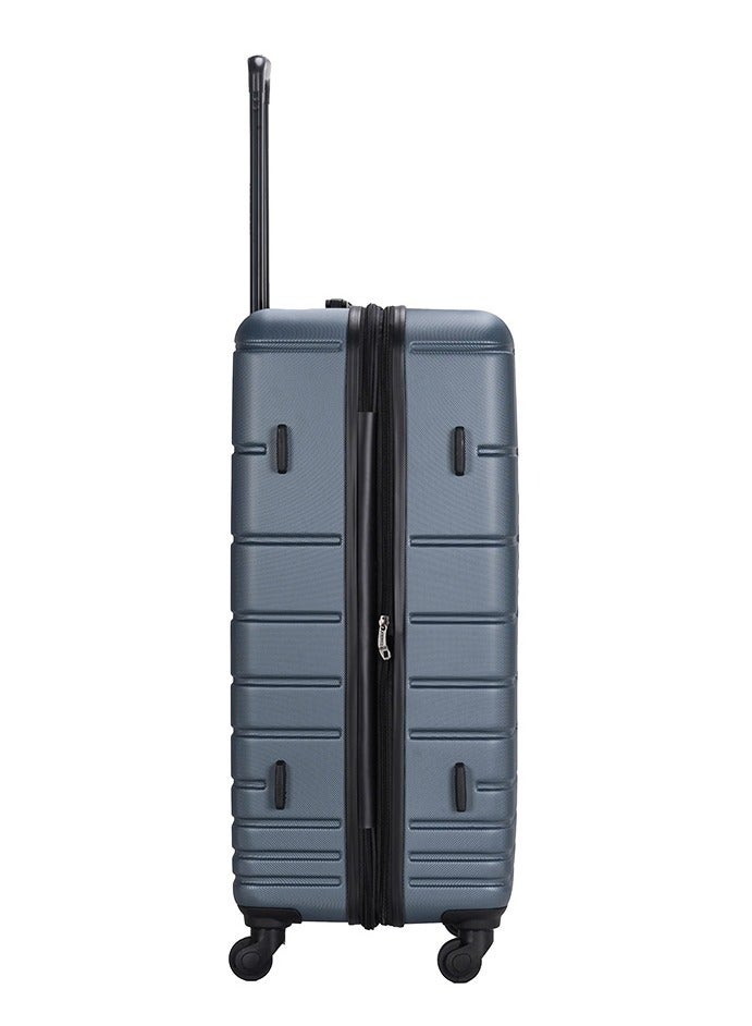 4 Pack Of Hardside Spinner Number Locked Luggage Trolley