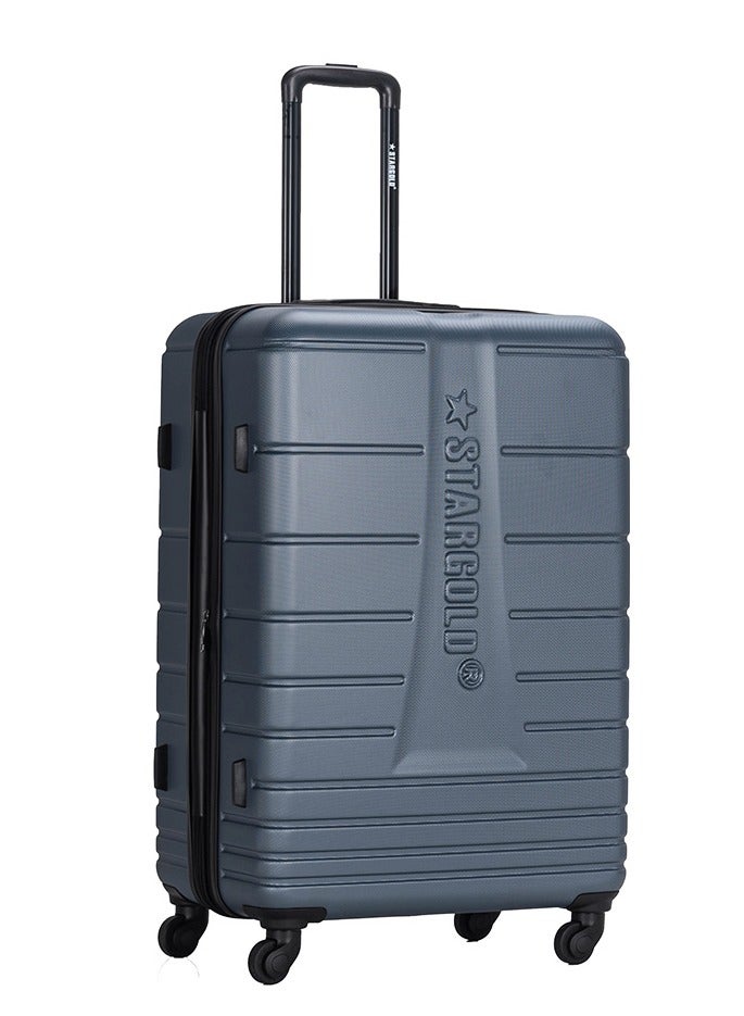 4 Pack Of Hardside Spinner Number Locked Luggage Trolley