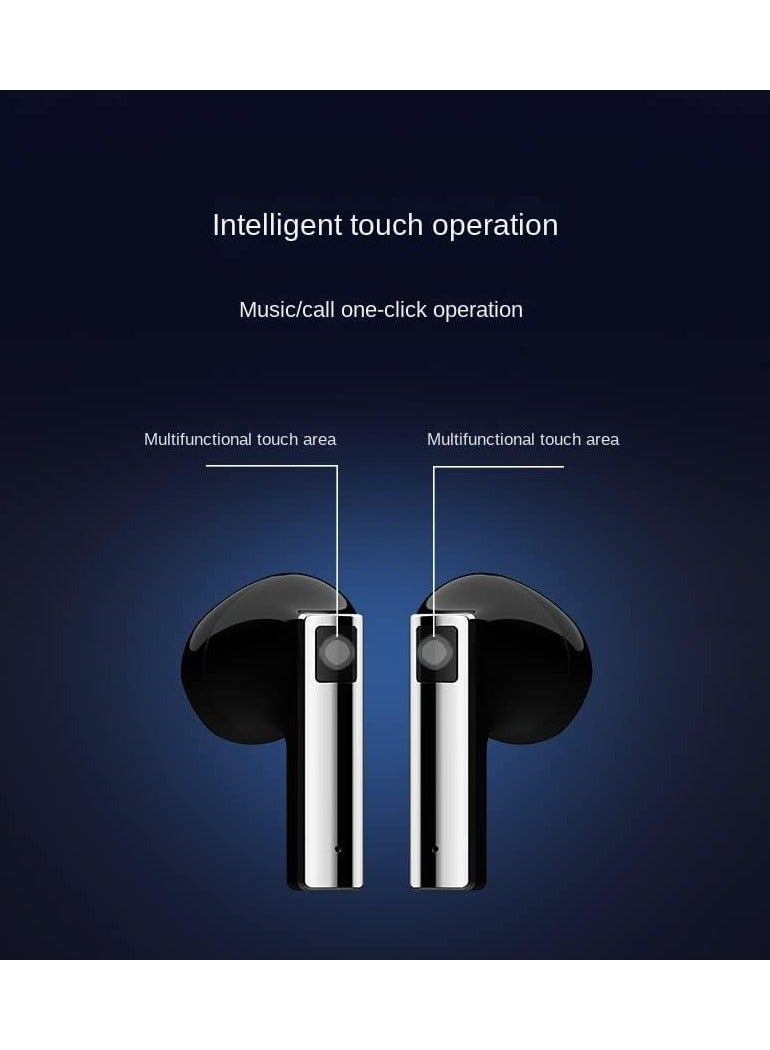 responsive a wandering planet Bluetooth true wireless Bluetooth headset Bluetooth 5.3 Super resistance bass strong highs (black)