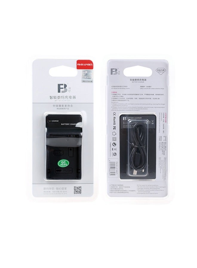 FB-DC-LP-E8(T) Charger for Canon 650D 700D 600D 550D DSLR EOS X7i X6i
