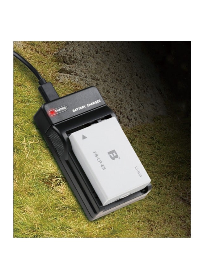 FB-DC-LP-E8(T) Charger for Canon 650D 700D 600D 550D DSLR EOS X7i X6i