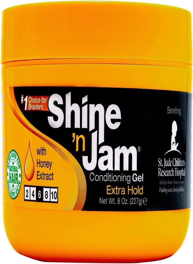 Shine 'N Jam Conditioning Gel | Extra Hold 227g