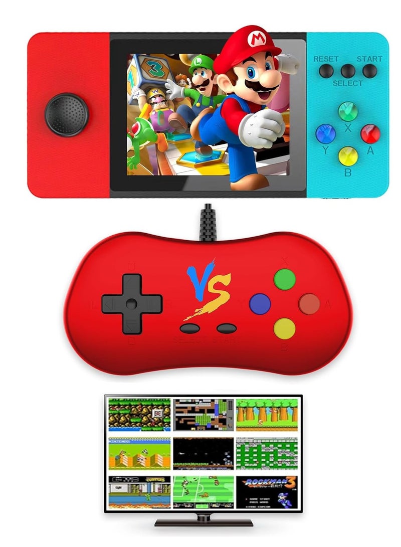 Retro Handheld Game Console, 500 FC Games, 3.5