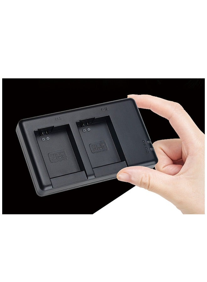 NP-FW50 Camera Battery Charger for Sony a6000, a5100, a6300, a7M2, a7R2, a7S2 - Dual Charger