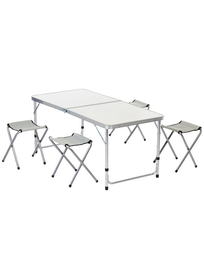 Folding Table With 4 Chair Cm-18007