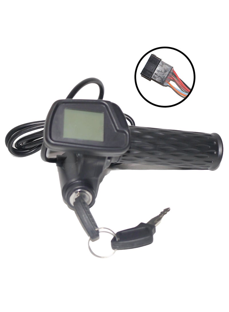 Accelator throttle for folding bikes and electric bikes