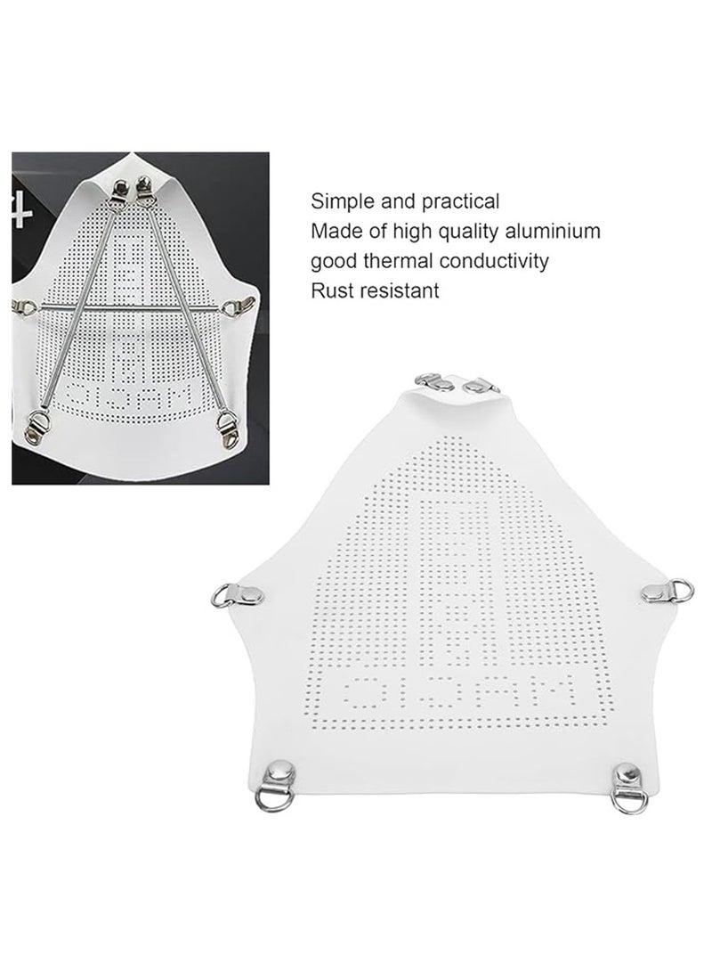 Iron Shoe Cover, Iron Cover, Electric Iron Plate Cover Iron Heat Protector Iron Sole Shield, Non-Stick Aluminum Iron Assistant Tool, Ironing Aid Board Protect Ironing Shoe Cover, 1 Pcs