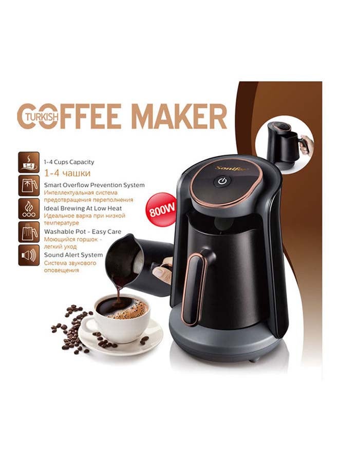 Automatic Turkish Coffee Maker 800.0 W SF-3538 Black