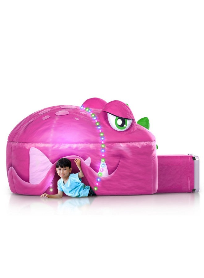 Lightup Air Tent Inflatable Blow Up Tent 30 Seconds Setup Kids Toys Age 3 4 5 6 7 8 Years Old Fort Building Birthday Gift Idea For Boys And Girls Ages 46 Dinosaur Toys