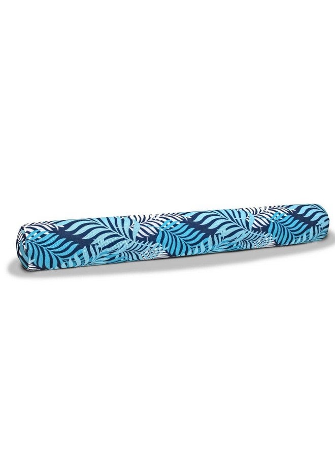 Aqua Oversized Inflatable Pool Noodle Single Soft Mesh Jumbo Noodle Pool Float Blue/White Fern