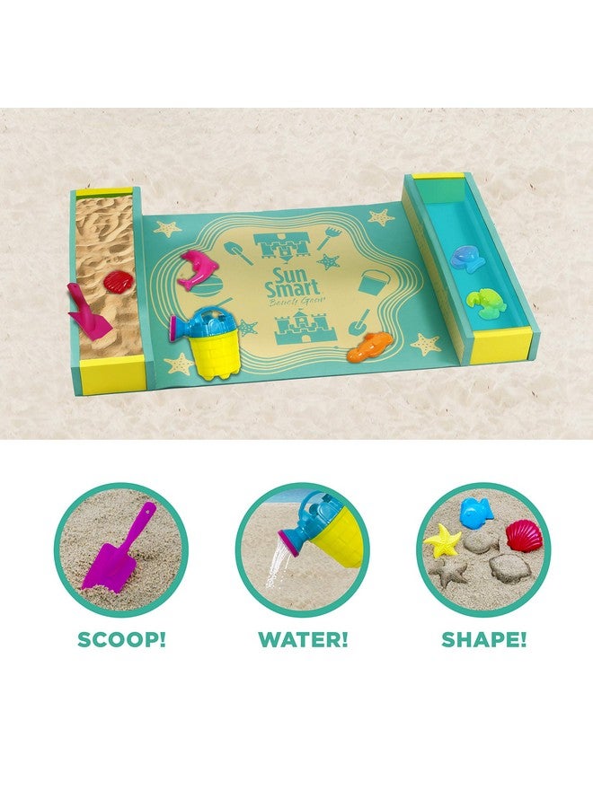 Kiddie Indoor/Outdoor Activity Play Set Portable Toy Playset With Eight (8) Toys Popon Canopy Takealong Funtime Playtime