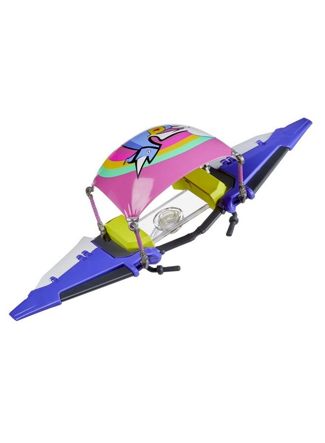 Victory Royale Series Llamacorn Express Collectible Glider For Action Figure With Display Stand Ages 8 And Up 6Inch