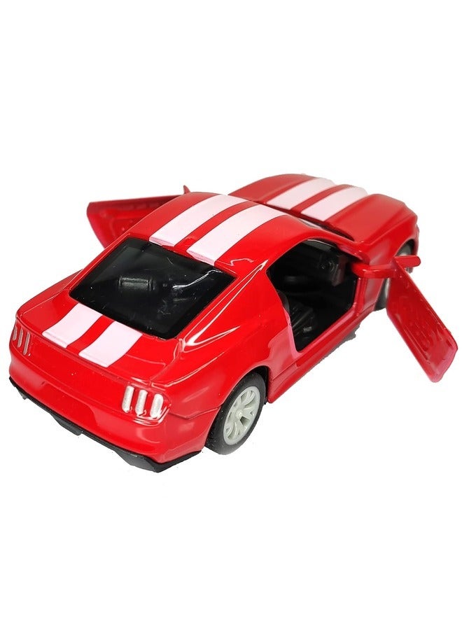 3-Piece Alloy Die Cast Model Car Set with Openable Doors & Pull Back Action for Kids