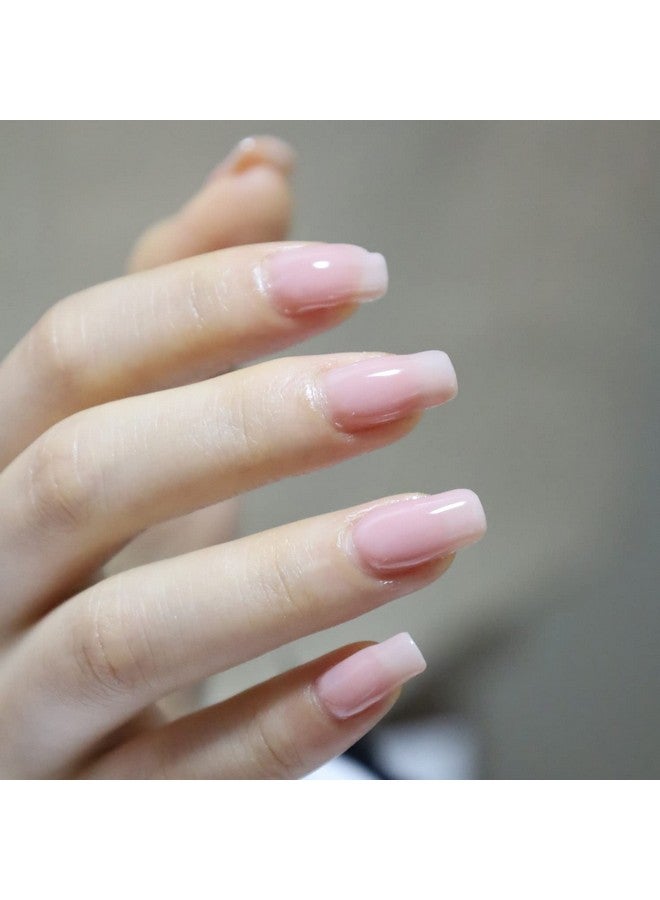 Gel Nail Polish 15Mljelly Sheer Clear Natural Nude Pink Gel Polish Varnish Nail Art Manicure Soak Off Led Uv(Milky Nude)