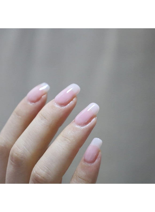 Gel Nail Polish 15Mljelly Sheer Clear Natural Nude Pink Gel Polish Varnish Nail Art Manicure Soak Off Led Uv(Milky Nude)
