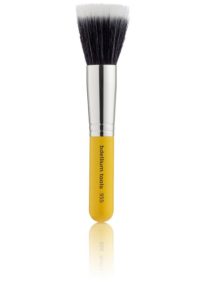 Travel Line Duet Fiber Finishing Brush Yellow