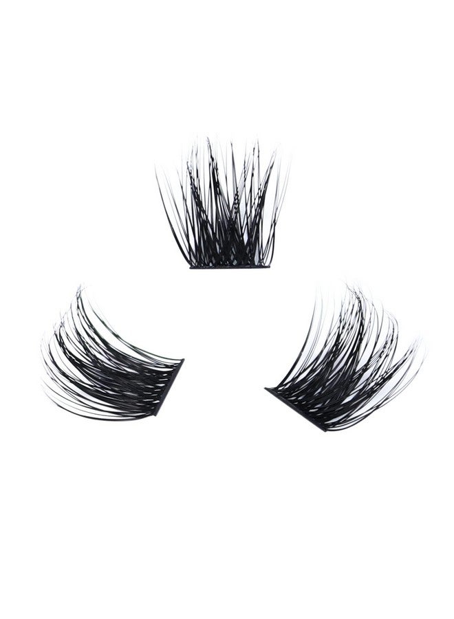 Individual Lashes 1418Mm 144Pcs Cluster Lashes Mixed Tray Volume Eyelash Clusters Diy Lash Extension Kit Soft Lash Clusters Fluffy Mink Cluster Eyelash Extensions (030.07D 1418Mm)