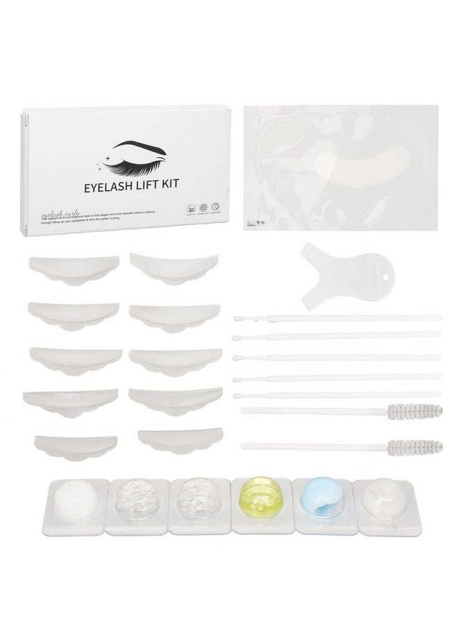 Eyelash Perm Kitprofessional Disposable Semi Permanent Safe Mild Curling Lash Lift Kit 12Ml Liquid