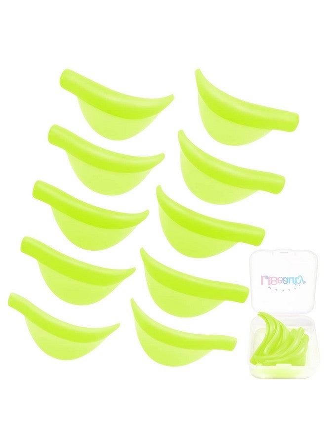 Eyelash Lift Shield Lash Perm Pads 10 Pcs Reusable Eyelash Perming Curler Lower Eyelash Pads Lifting Rods