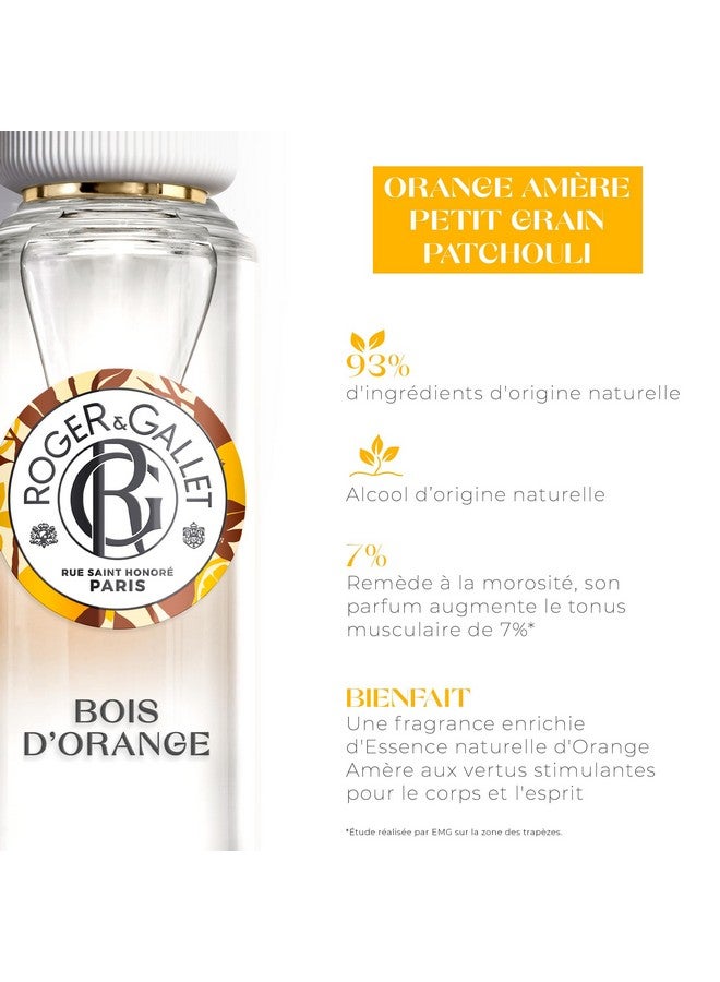 Fragrant Water Body Spray For Women Bois D'Orange Orange Wood 1 Oz.