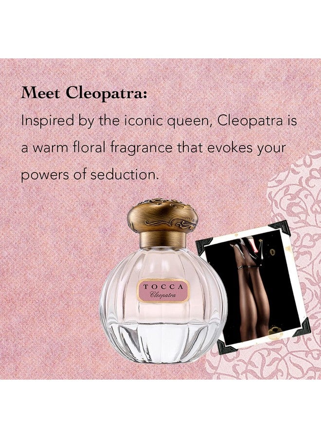 Women'S Perfume Cleopatra Fragrance 1.7Oz (50 Ml) Warm Floral Grapefruit Jasmine Vanilla Musk