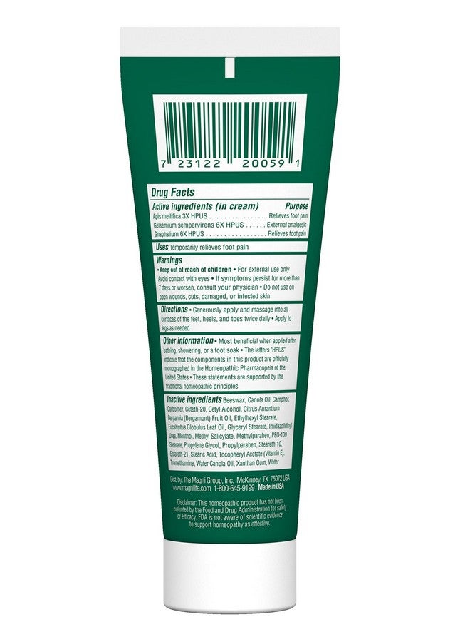 Db Foot Cream Calming Relief For Burning Tingling Shooting & Stabbing Foot Sensations Soothes Dry Cracked Itchy Sensitive Skin (8 Oz Tube)