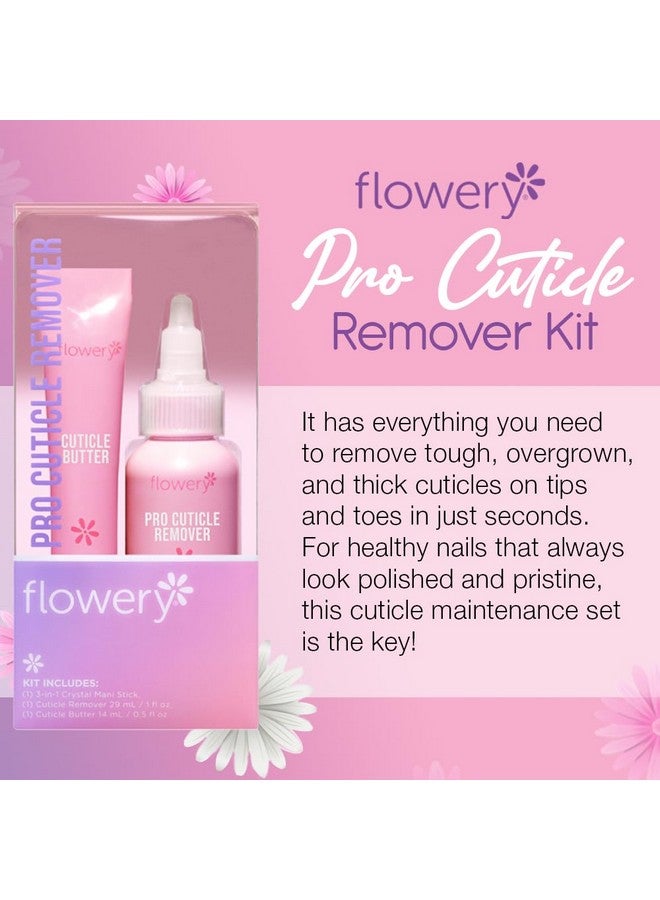 Pro Cuticle Kit With Cuticle Butter And Pro Cuticle Remover 2Piece Set 1Pack