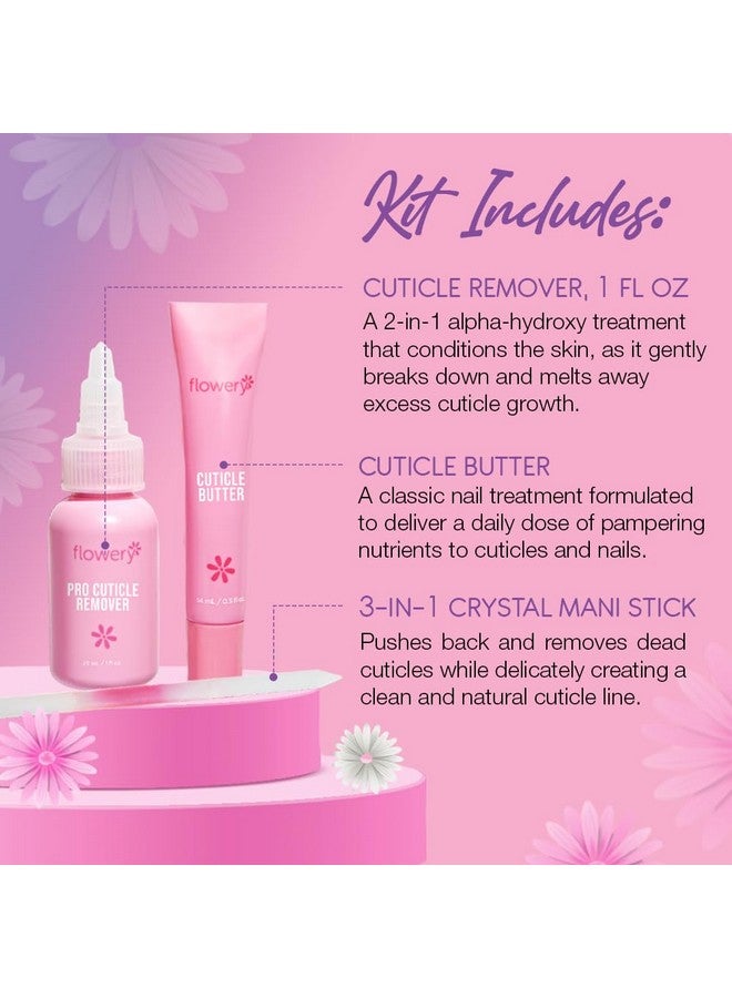 Pro Cuticle Kit With Cuticle Butter And Pro Cuticle Remover 2Piece Set 1Pack