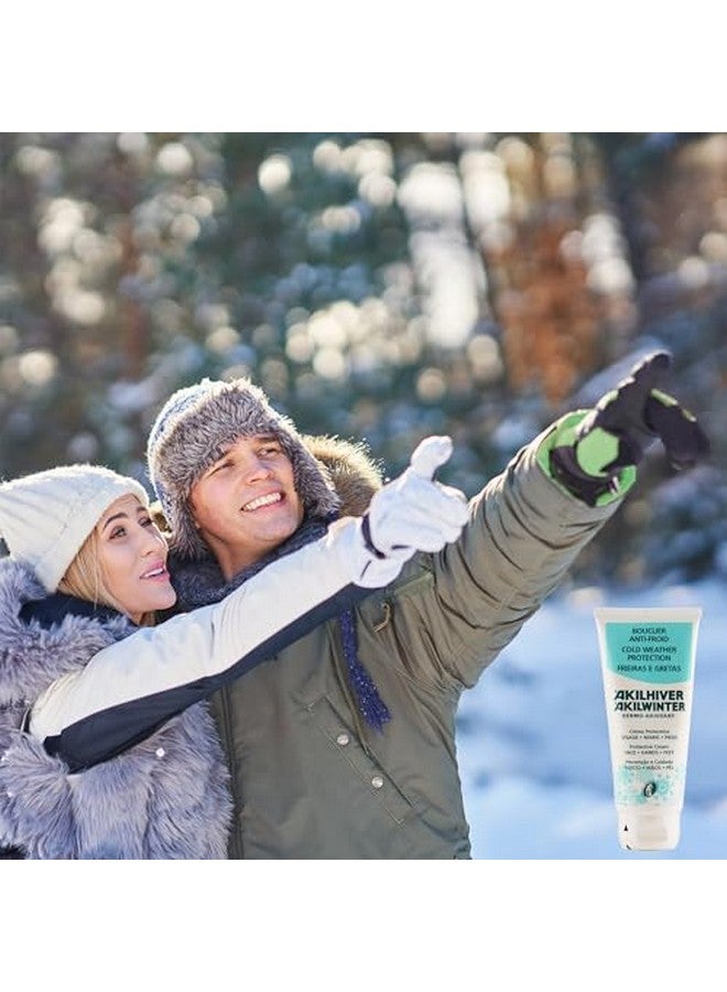 Akilwinter Protective Cold Weather Cream For Face Hands & Feet Prevents Chilblains Frostbites And Cracks Soothes Itchy Dry Skin Suitable For Skin & Family Use (3.4 Fl Oz)