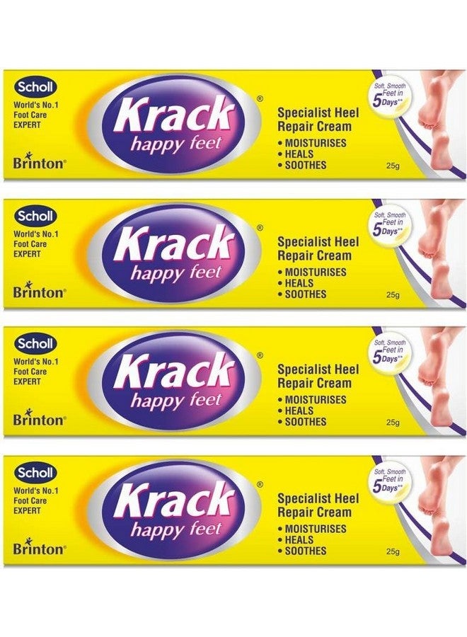 Krack Heel Repair Cream (25 G) Pack Of 4