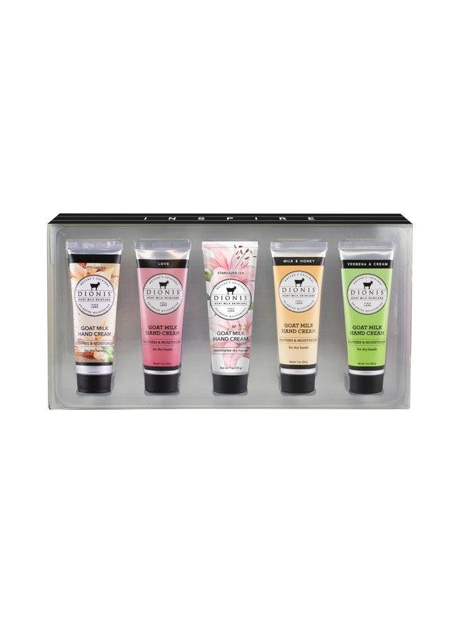 Goat Milk Skincare Hand Cream Gift Sets Assorted Scented Travel Size Hand Creams In A Gift Box Mini Hand Lotion Self Care Gifts For Women Cruelty Free Lotion For Dry Skin Inspire 2024