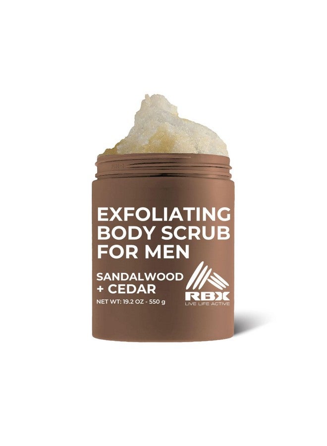 Exfoliating Body Scrub For Men With Shea Butter Vitamin A And C Moisturizing Hydrating Body Scrub For Healthy Skin