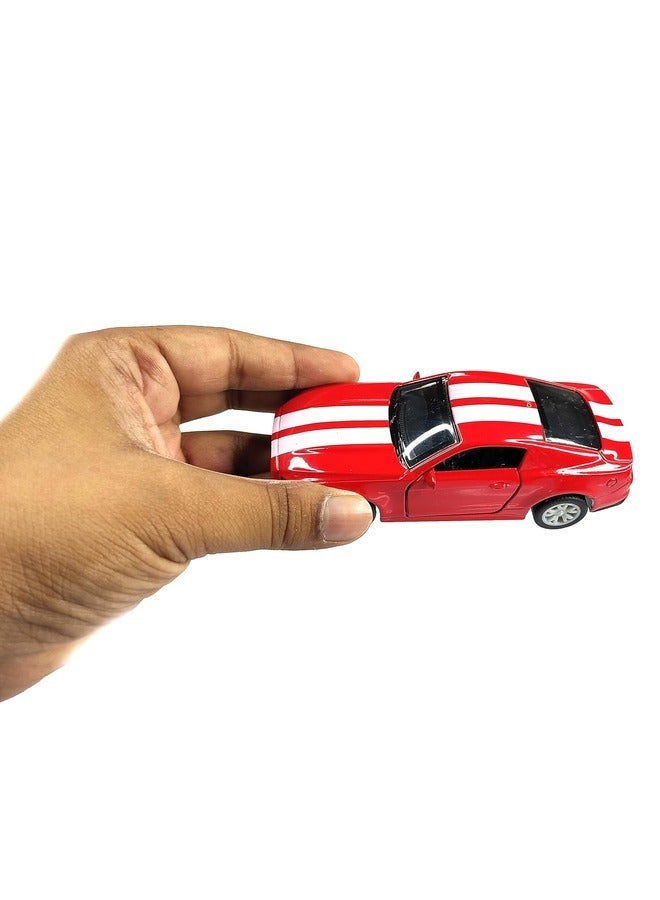 4-Piece Alloy Die Cast Model Car Set Featuring Openable Doors & Pull Back Action for Kids