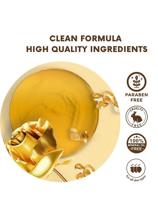 Jelly Face Mask For Facials 24K Gold Hydrating Brightening & Nourishing Jelly Mask With Free Jade Roller & Spatula Professional Hydrojelly Masks Vajacial Jelly Mask Powder 23 Oz Jar Face Mask